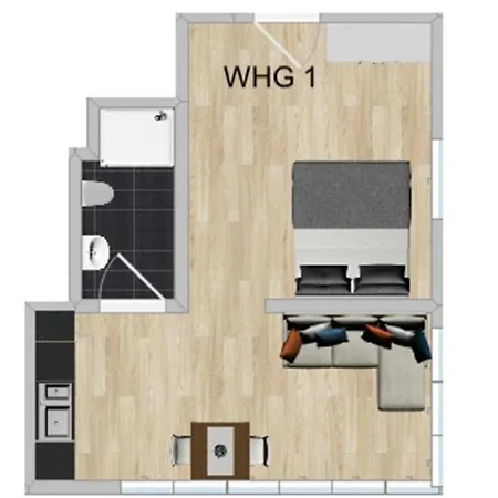 Hafenloft App 1 Апартаменты *